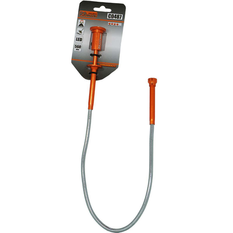 Pinza meccanica con magnete e illuminazione a LED