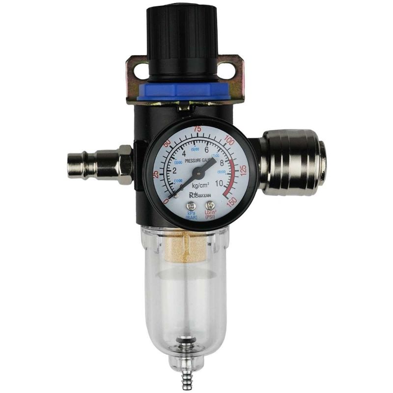 Regolatore d'aria da 1/4" 0-8 bar