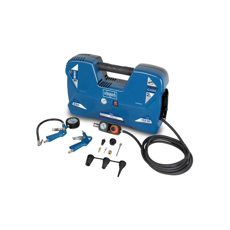Compressore Aircase 1100W, 8 bar