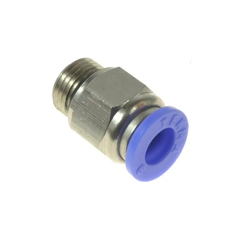 Connettore per tubo flessibile diritto da 8 mm (1/8")