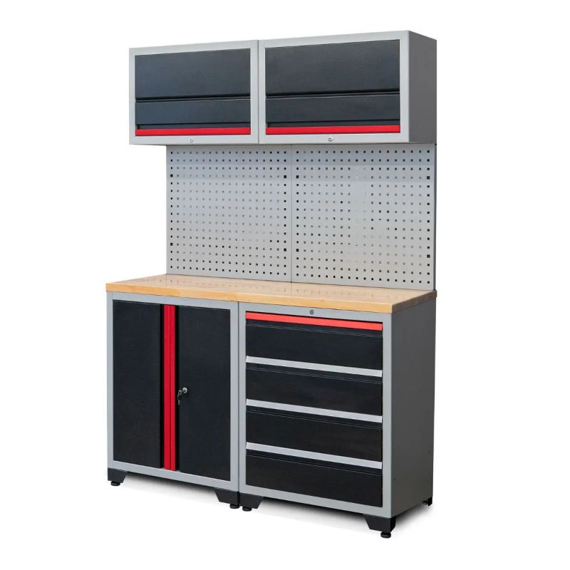 Sistema modulare di armadi da officina, set da 6 pezzi