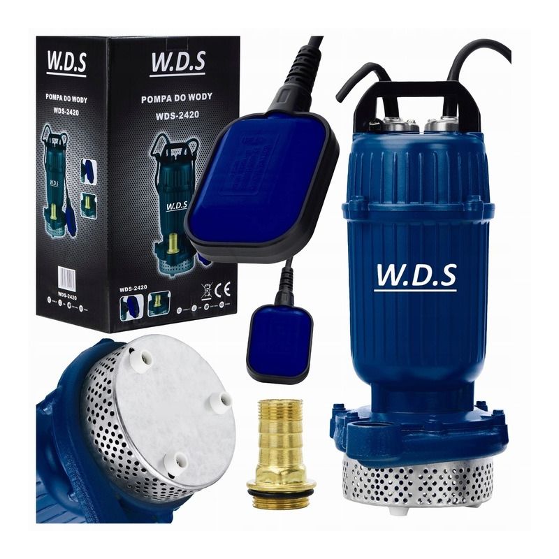 Pompa sommergibile per acqua pulita e sporca 2100W