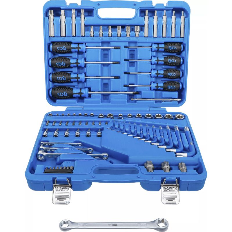 Set di utensili | Profilo E / Stella a T (Torx) | 84 pezzi — immagine 1 di 1
