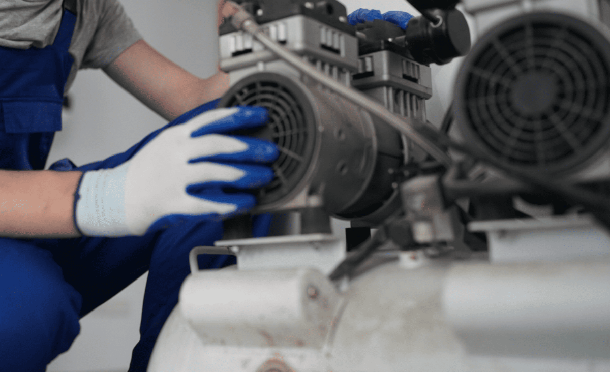 00055908 kompresor radi ali ne puni zrak kako popraviti