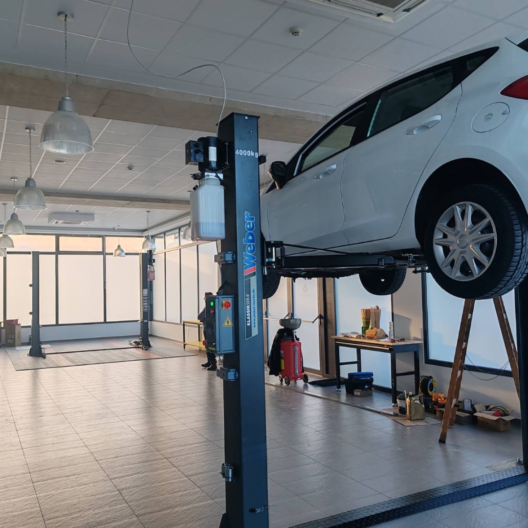 Servis s više dizalica