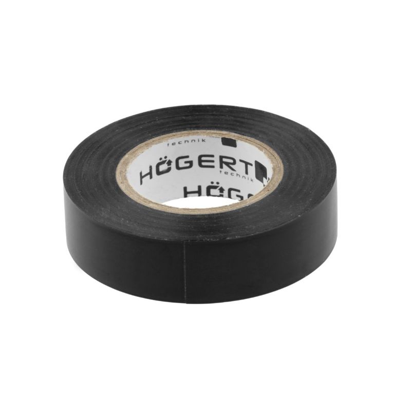 Nastro isolante in PVC 0,13 mm x 19 mm x 20 m, nero