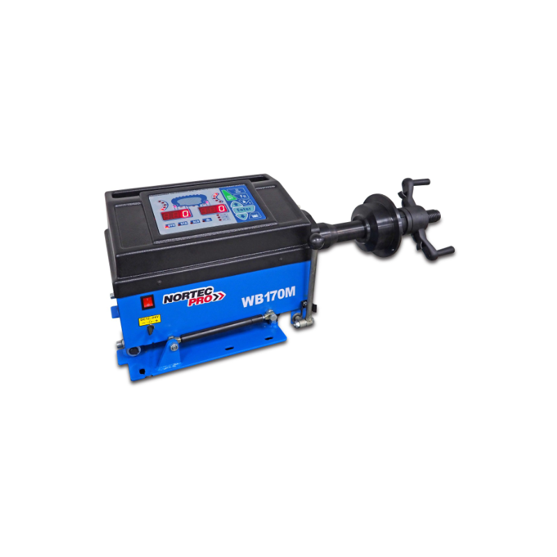 Equilibratrice per ruote da 10" a 26" con programmi statici, dinamici e ALU. — immagine 1 di 1