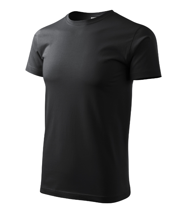 Basic majica kratkih rukava muška ebony gray L