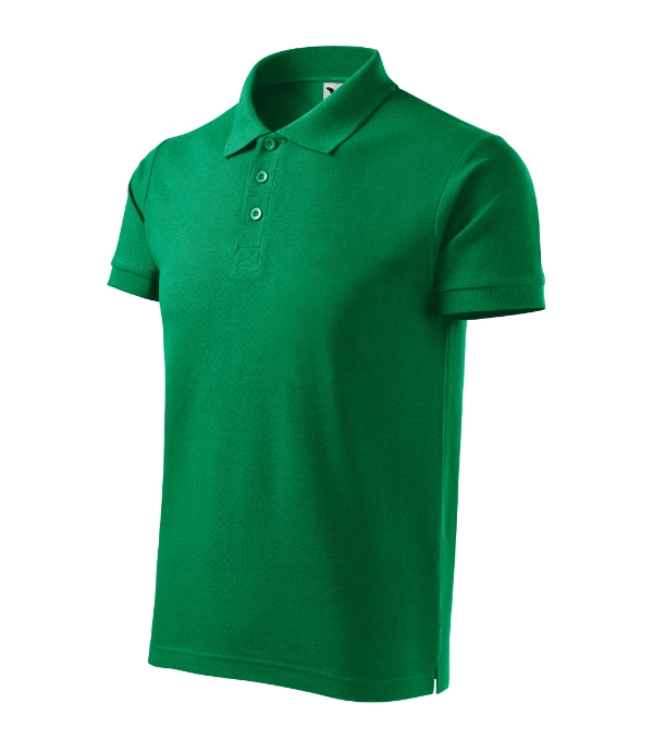 Cotton Heavy polo majica muška srednje zelena XL