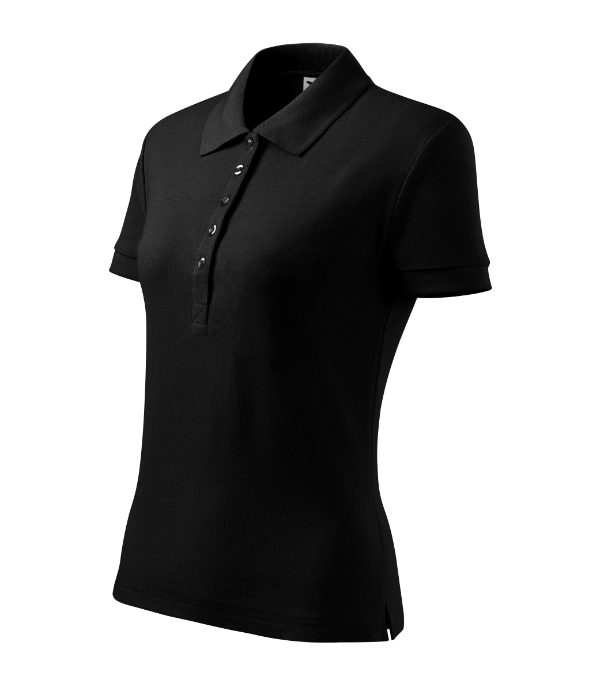 Cotton Heavy polo majica ženska crna M
