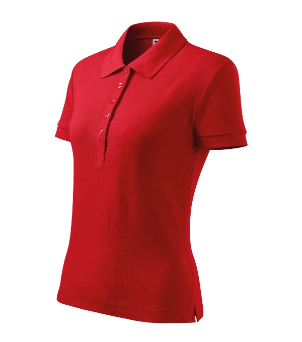 Cotton Heavy polo majica ženska crvena S