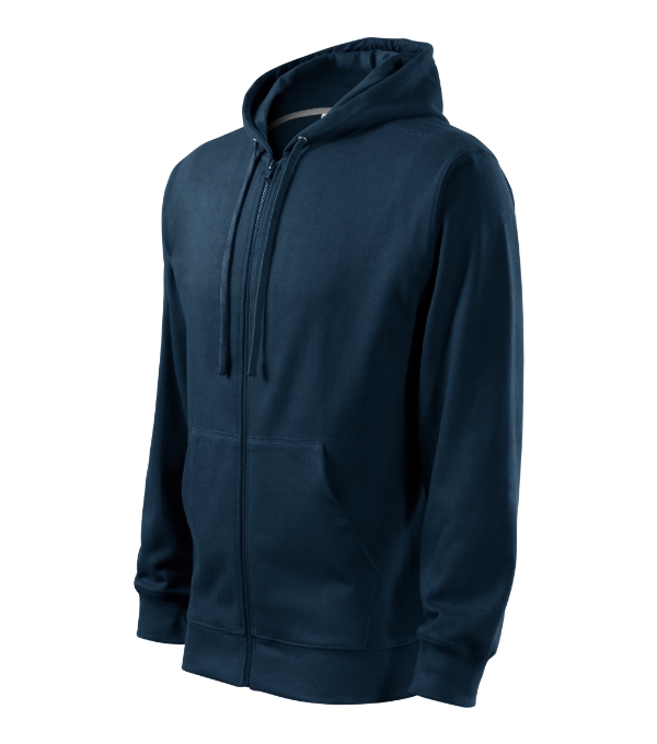 Trendy Zipper gornji dio trenirke muški mornarsko plava 3XL