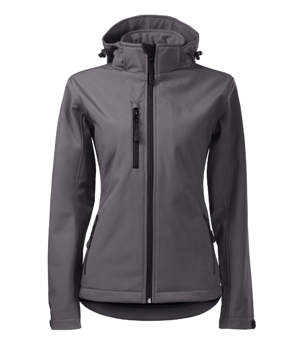 Performance softshell jakna ženska čelik siva 2XL
