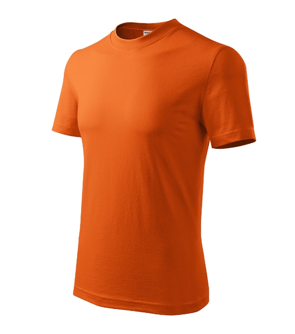 Base majica kratkih rukava unisex narančasta XL